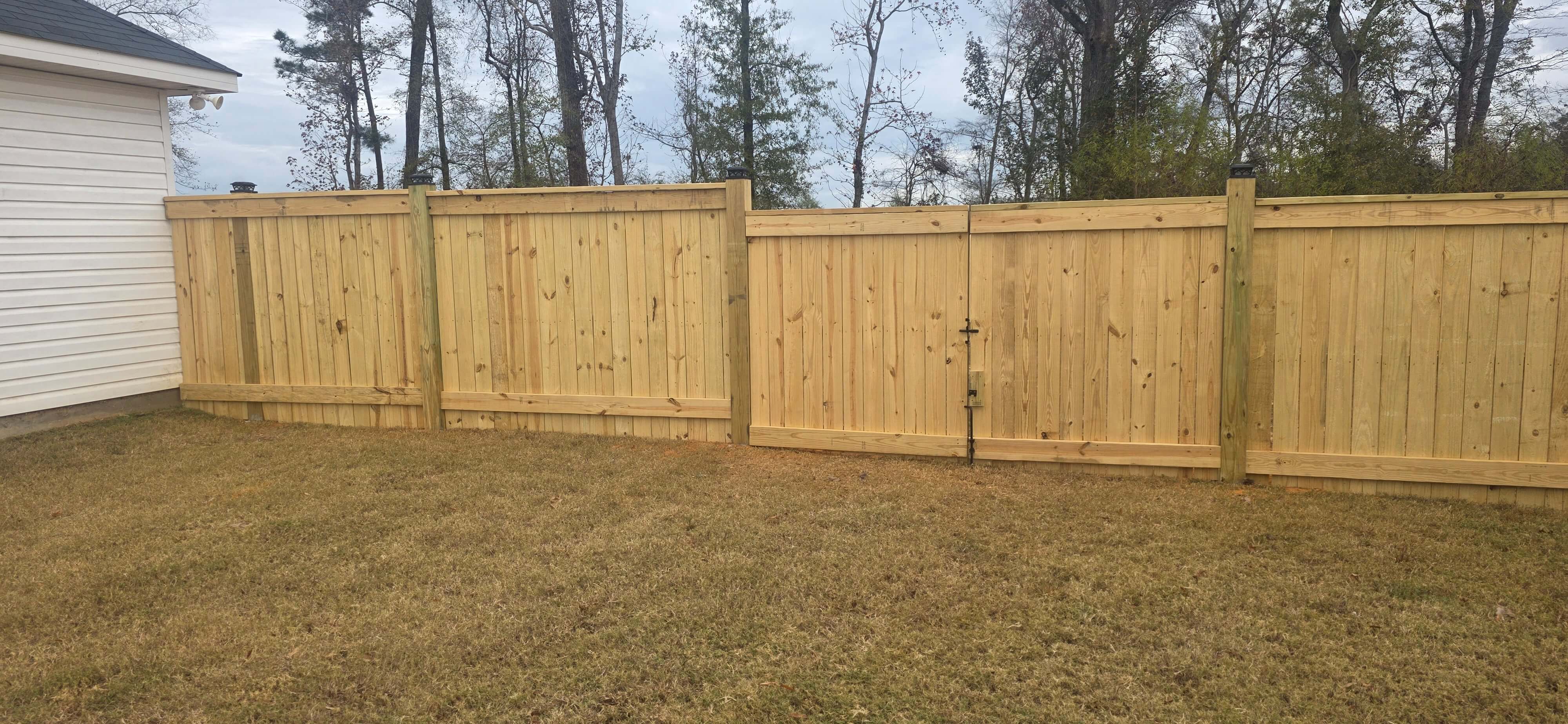 Decorative fence project